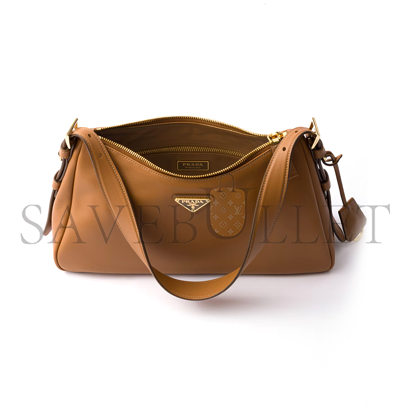 PRADA AIMÉE MEDIUM LEATHER SHOULDER BAG 1BC229 (31*18*10cm) 